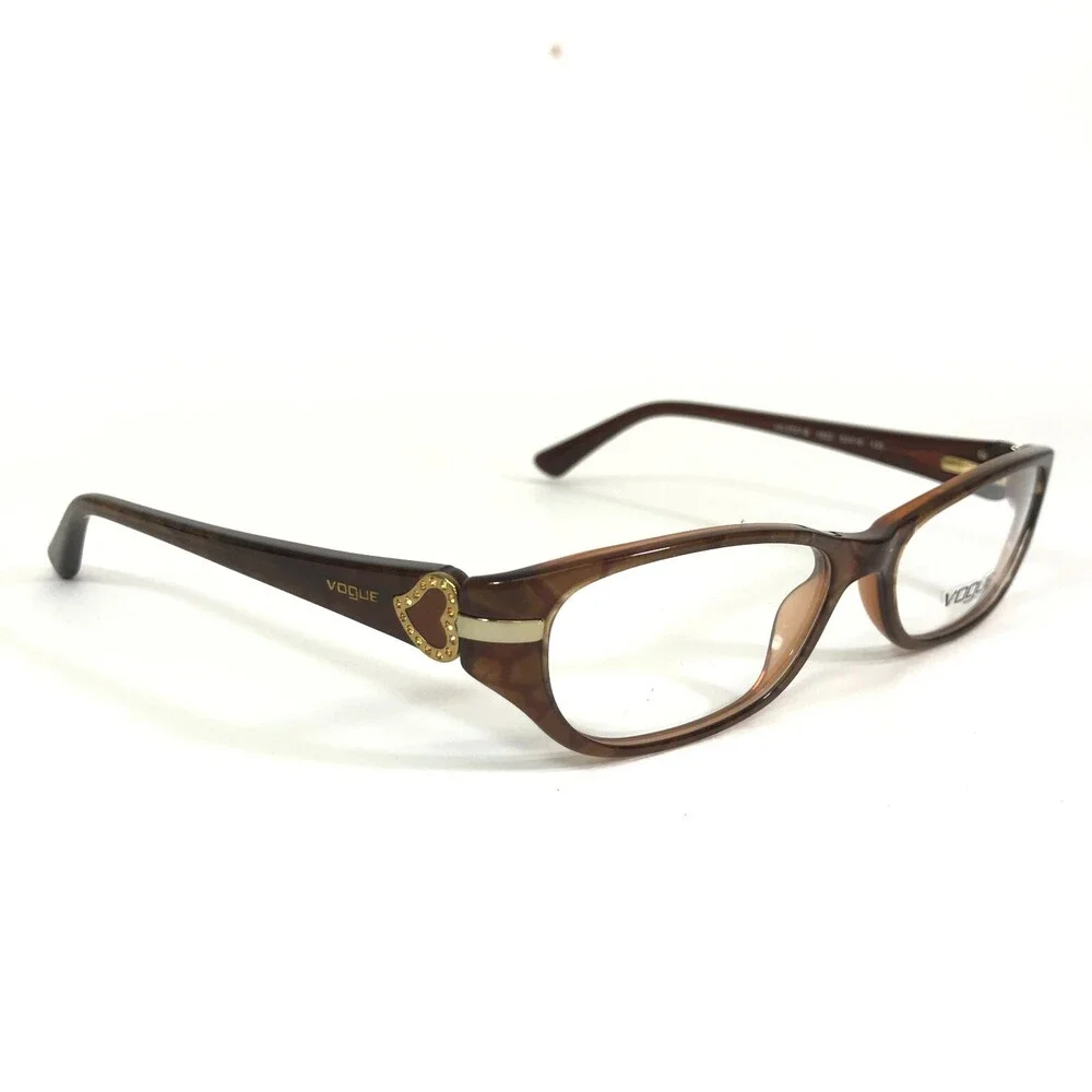 Vogue Eyeglasses Frames VO2727-B 1822 Brown Rectangular Full Rim 53-16-135